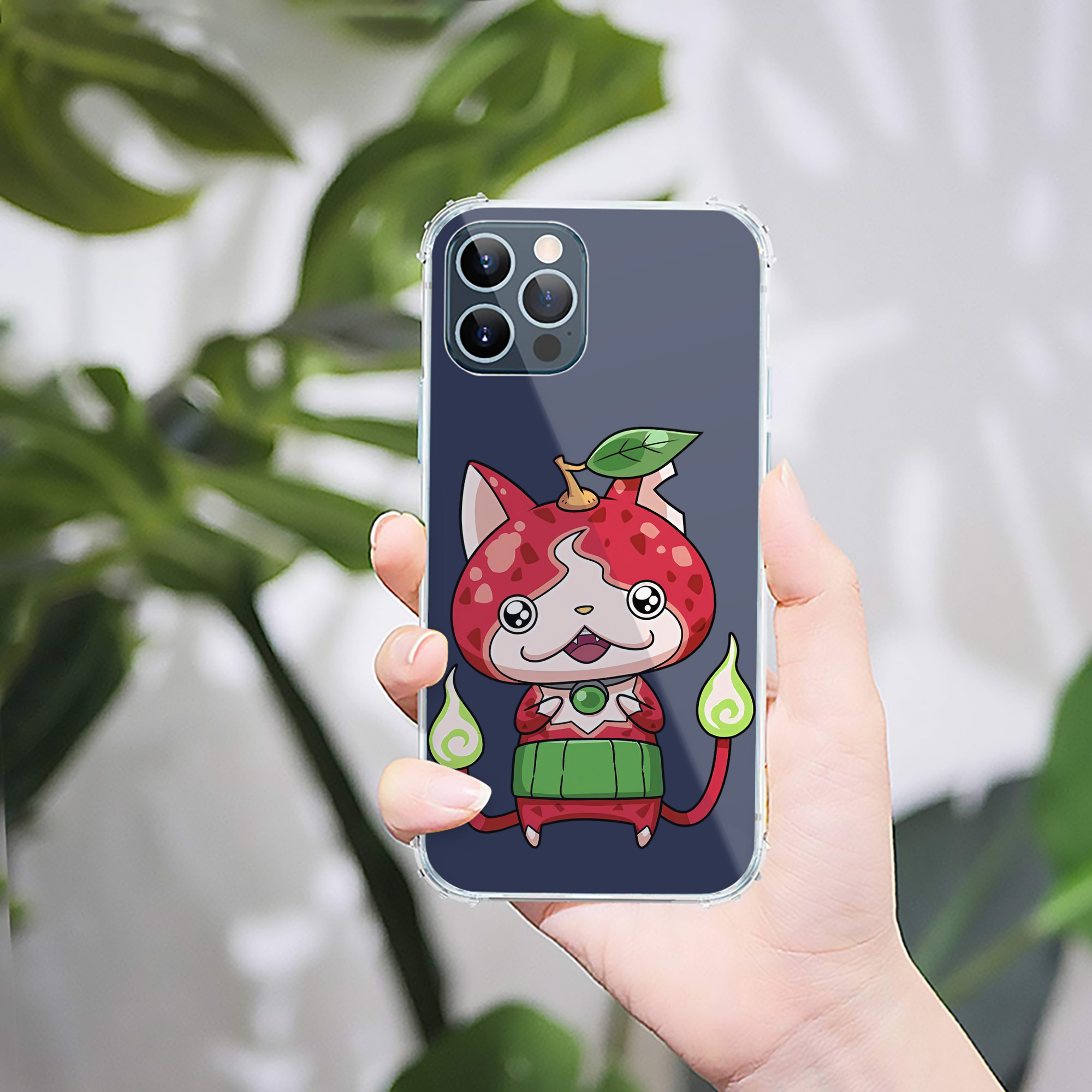 （画像用） 妖怪ウォッチ Yo-kai Watch 【iPhone 12シリーズ対応】透明スマホケース（クリアソフトケース）